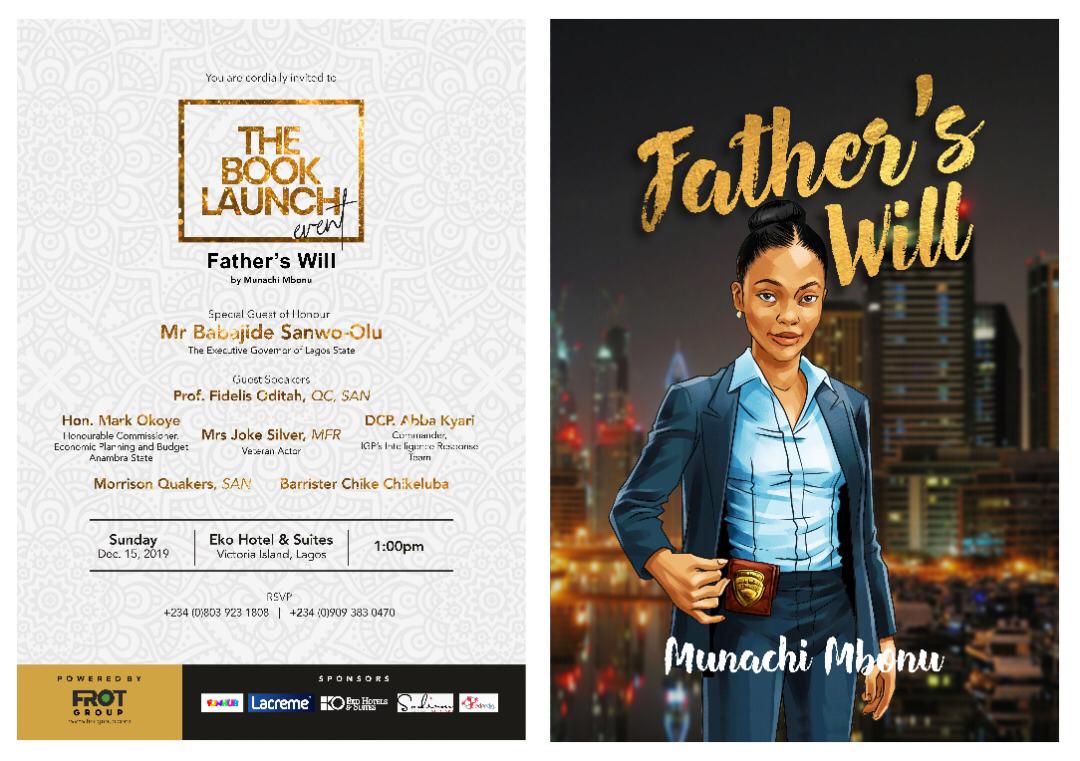 Father's Will by Munachi Mbonu. Book Launch Published and Sponsored by FROT Group Ltd